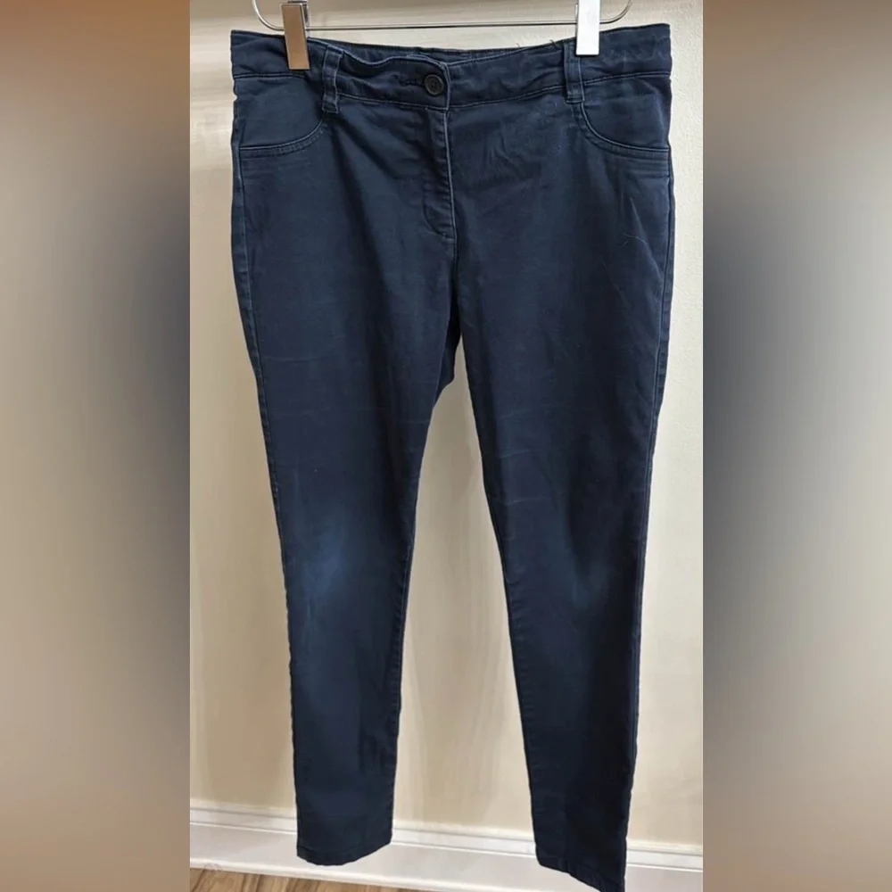 Nautica Girls Dark Blue Skinny Stretch Jegging‎ Jeans Size 14 School Uniform